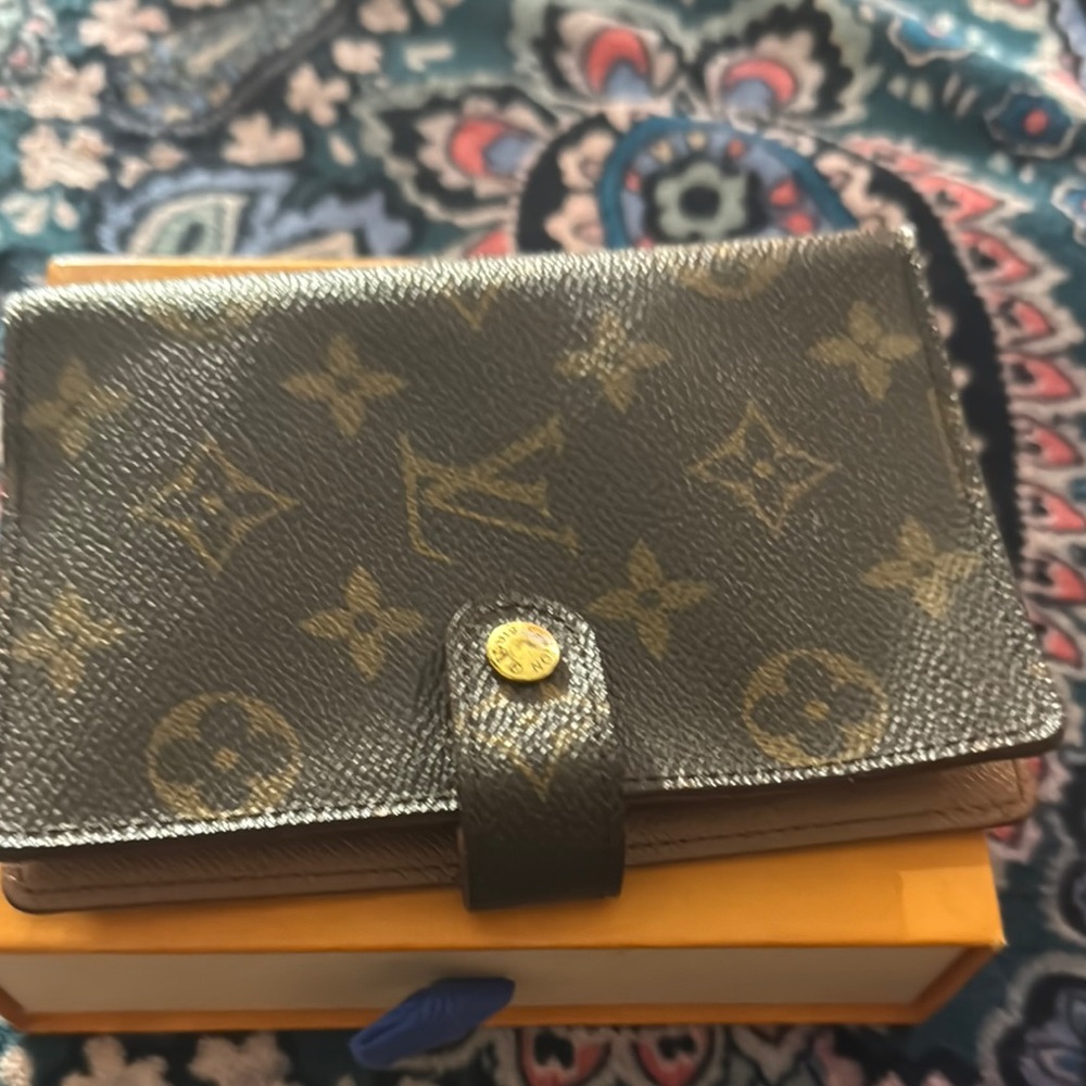 Louis Vuitton Monogram Brown Wallet planner